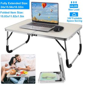 Foldable Laptop Table Notebook Bed Desk Breakfast Reading Writing Lap Tray For Sofa Couch Floor Dormitory