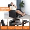 Sweetcrispy Recliner Chair for Living Room Massage PU Leather Recliner Sofa Home Theater Seating with Lumbar Support