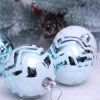 24Pcs White Blue Mixed Christmas Tree Decoration Christmas Balls Party Window Home Furn Christmas Hanging Ball Ornament Decor