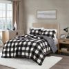 Print Sherpa Down Alternative Comforter Set