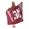 Morehouse OFFICIAL NCAA "Alumni" Silk Touch Throw Blanket; 50" x 60"