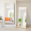 64x21 Inch Full Length Mirror, Aluminum Alloy Frame Floor Mirror, Large Mirror Free-Standing Hanging or Leaning, Full Body Mirror for Living Room