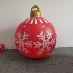 Pvc Inflatable Christmas Ball Decoration Atmosphere Layout Inflatable Hand Ball For Children Pop-Ball (Color: 14)