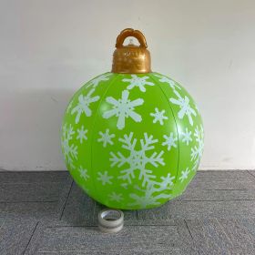 Pvc Inflatable Christmas Ball Decoration Atmosphere Layout Inflatable Hand Ball For Children Pop-Ball (Color: 15)