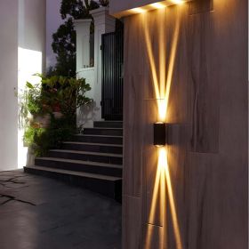 Waterproof Outdoor Beam Wall Light (style: 3 beams)