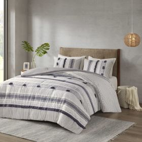 3 Piece Cotton Comforter Set (Color: as Pic)