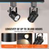 VEVOR LED Track Lighting Heads, 6.5W 3000K 470lm Warm White, Dimmable H Type Track Light Head