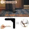 4/8pcs High Quality Non-slip Anti-drill Carpet Stickers Suitable For Living Room Dining Room Bathroom Rugs